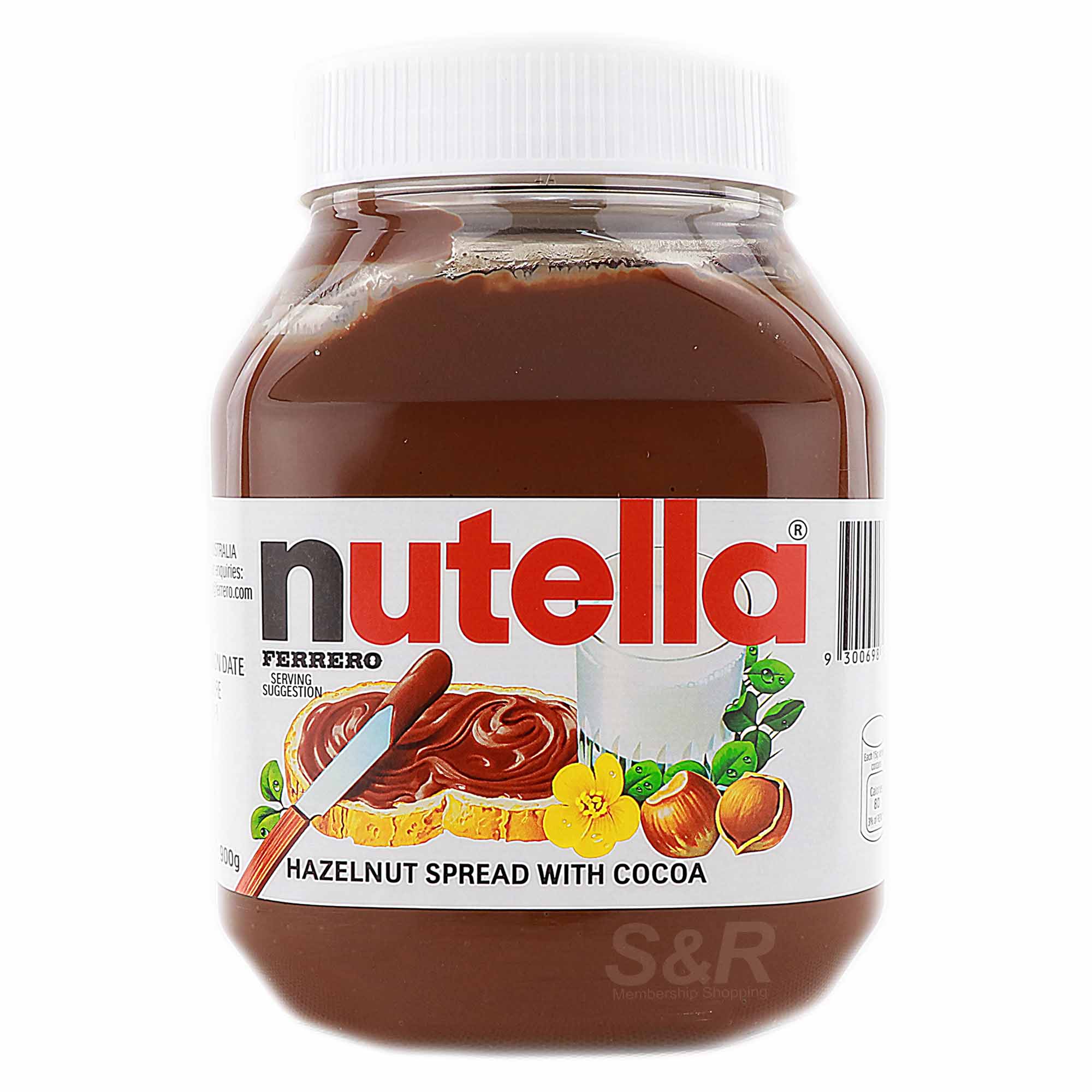 Nutella Cocoa Hazelnut Spread 900g